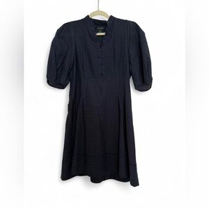 Club Monaco Balloon Sleeve Dress - Navy